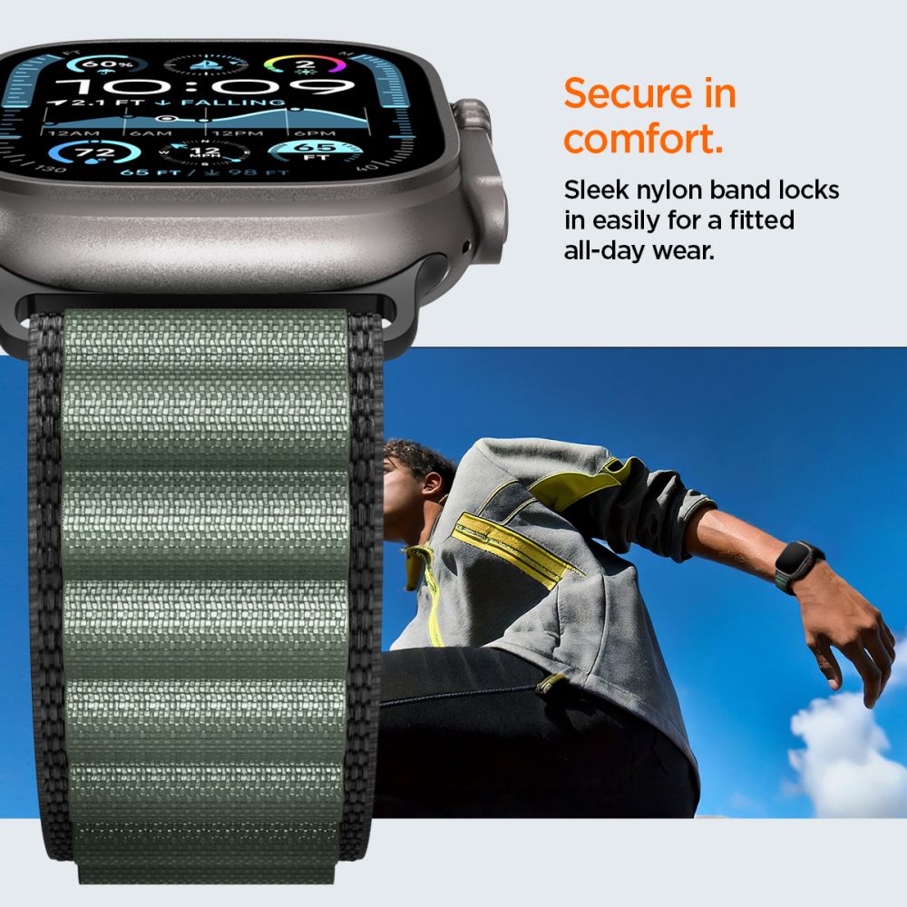 WBF1 Band Apple Watch Series 4-6 44mm Grønn