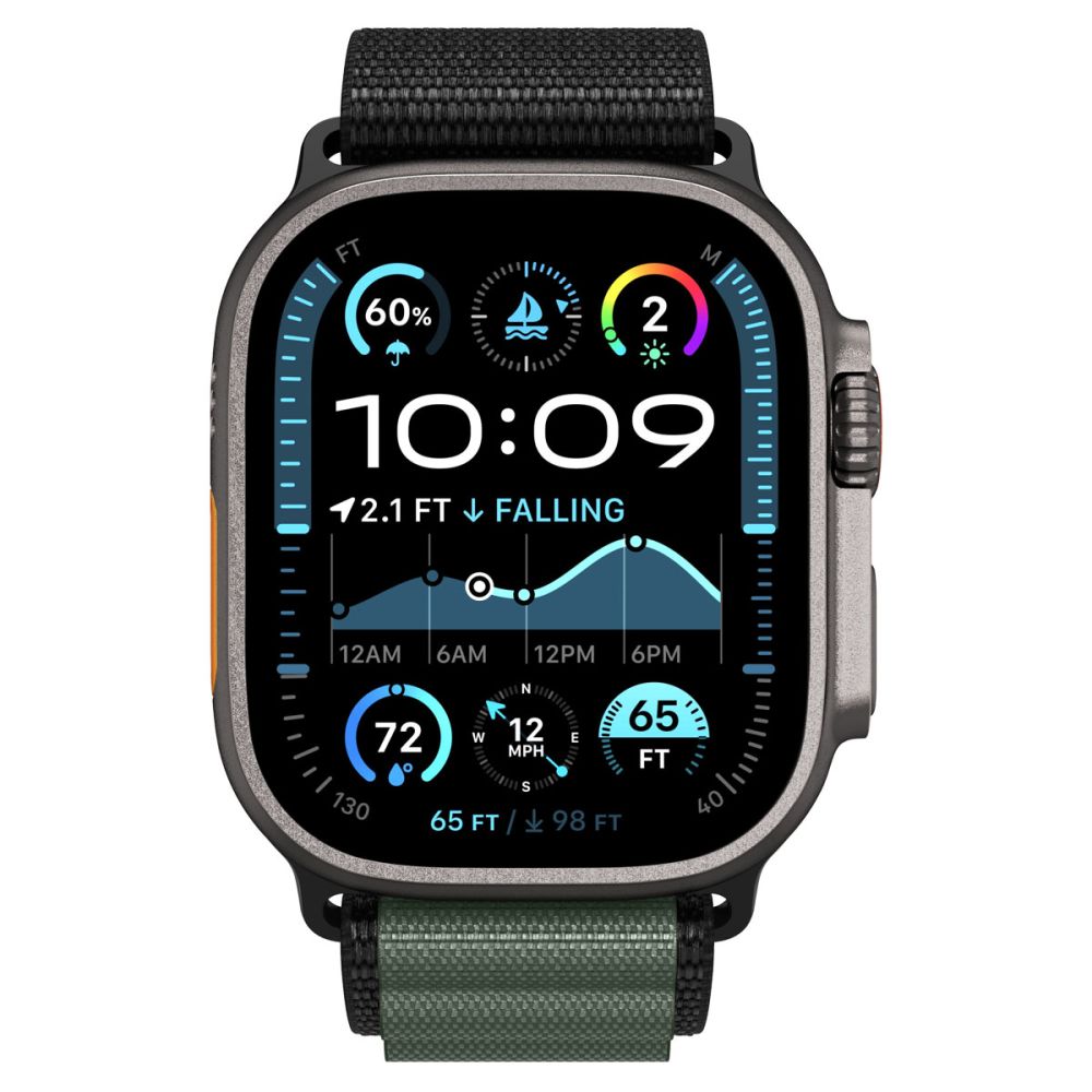 WBF1 Band Apple Watch Series 4-6 44mm Grønn