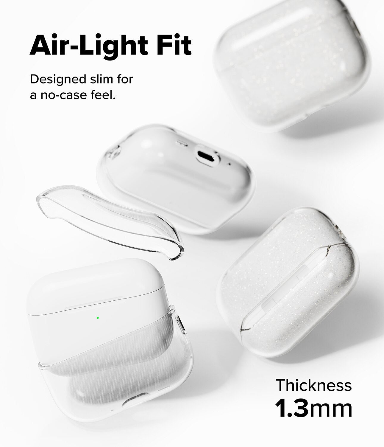 Air Case Apple AirPods Pro 3 Gjennomsiktig