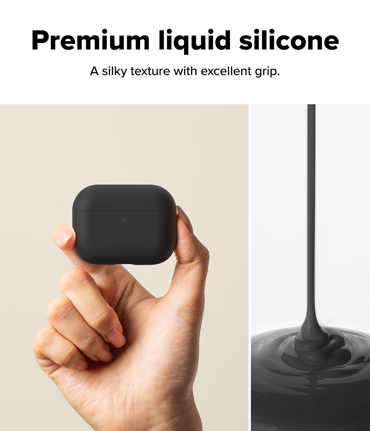 Silicone Deksel Apple AirPods Pro 3 Black