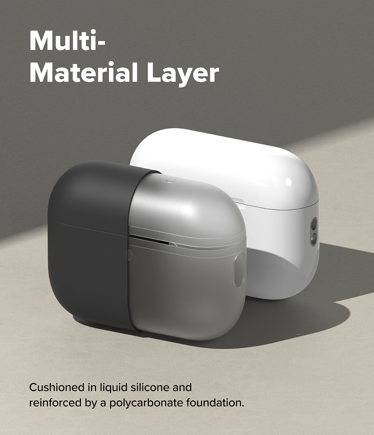 Silicone Deksel Apple AirPods Pro 3 Black
