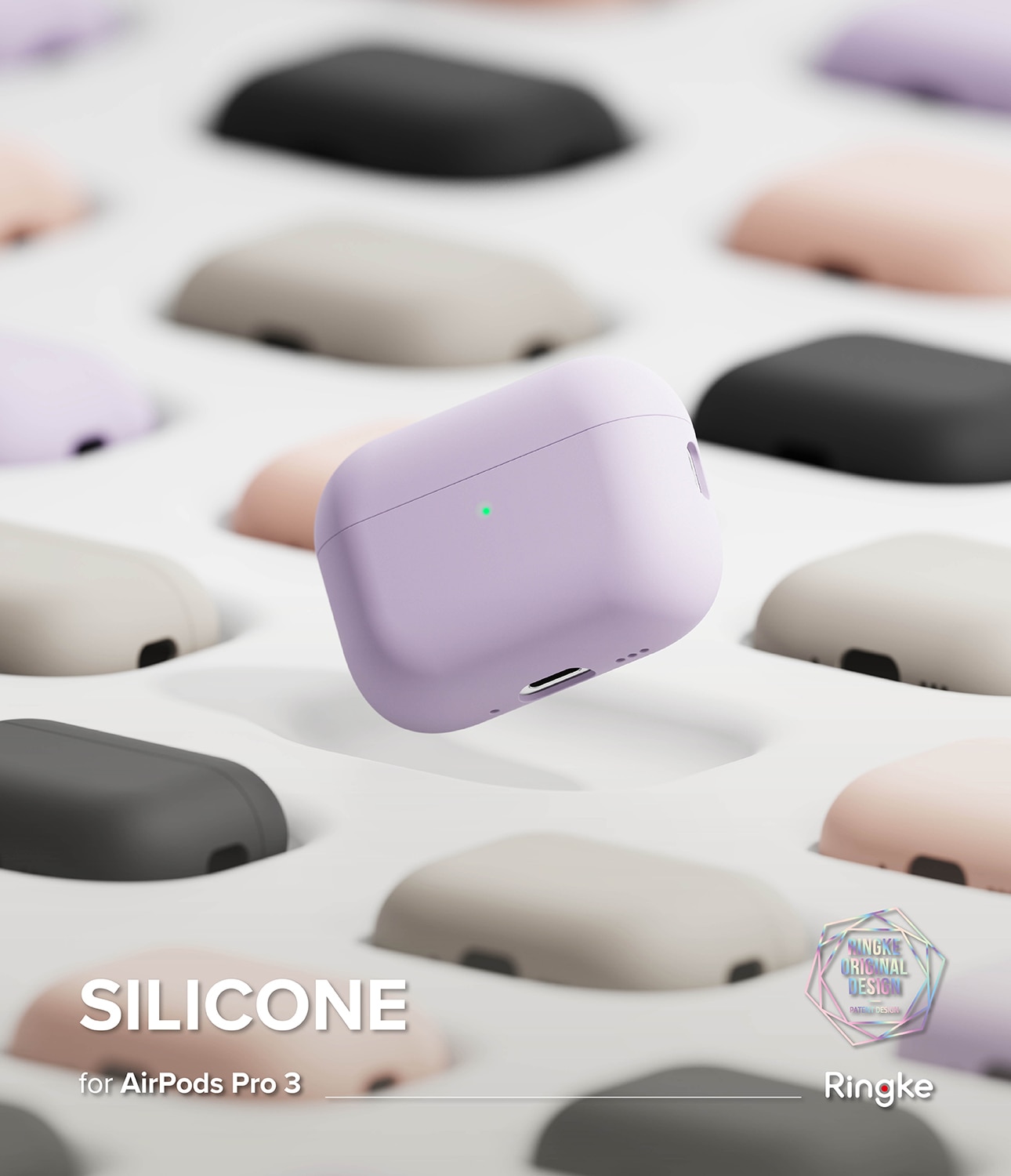 Silicone Deksel Apple AirPods Pro 3 Pink