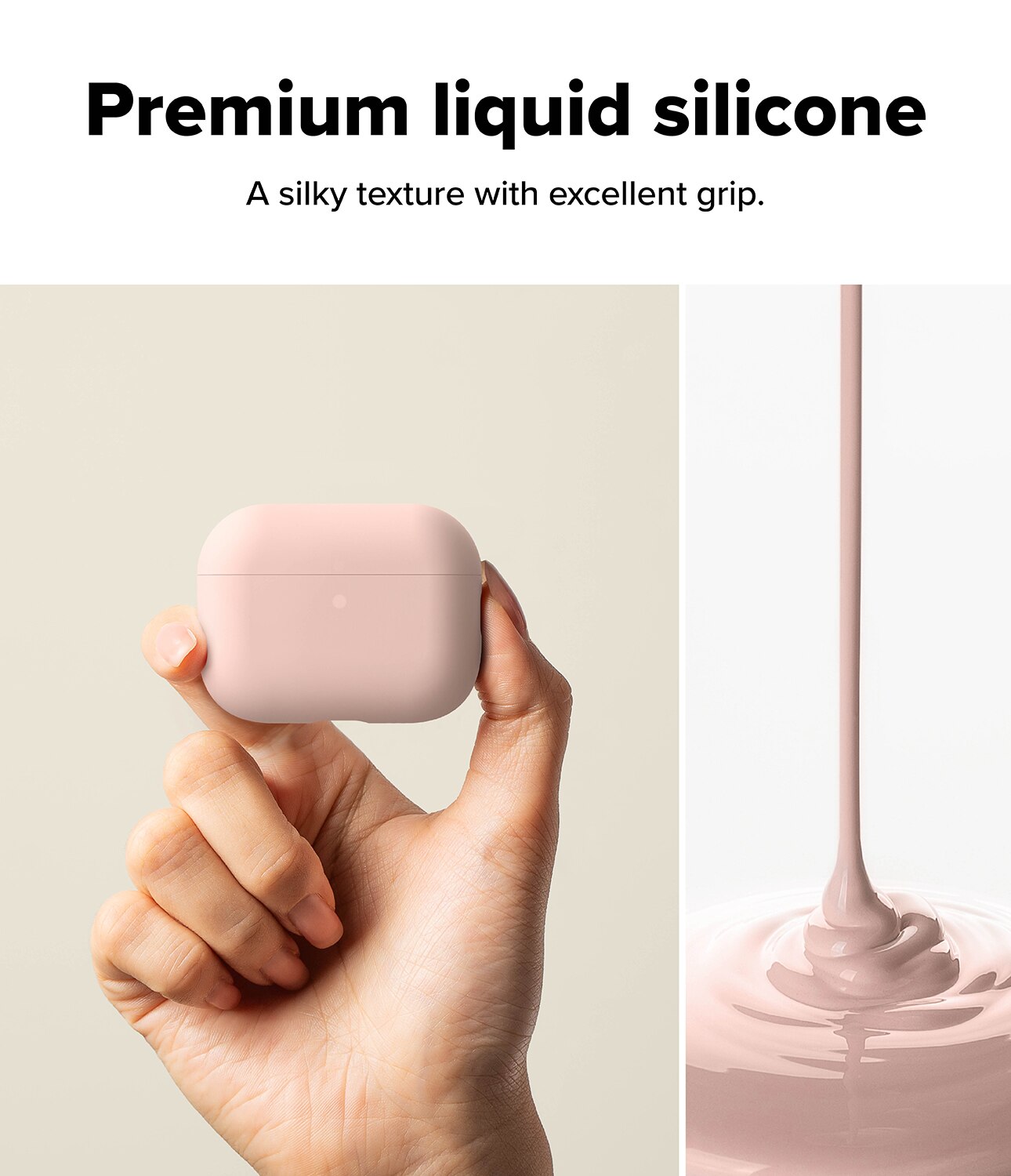 Silicone Deksel Apple AirPods Pro 3 Pink