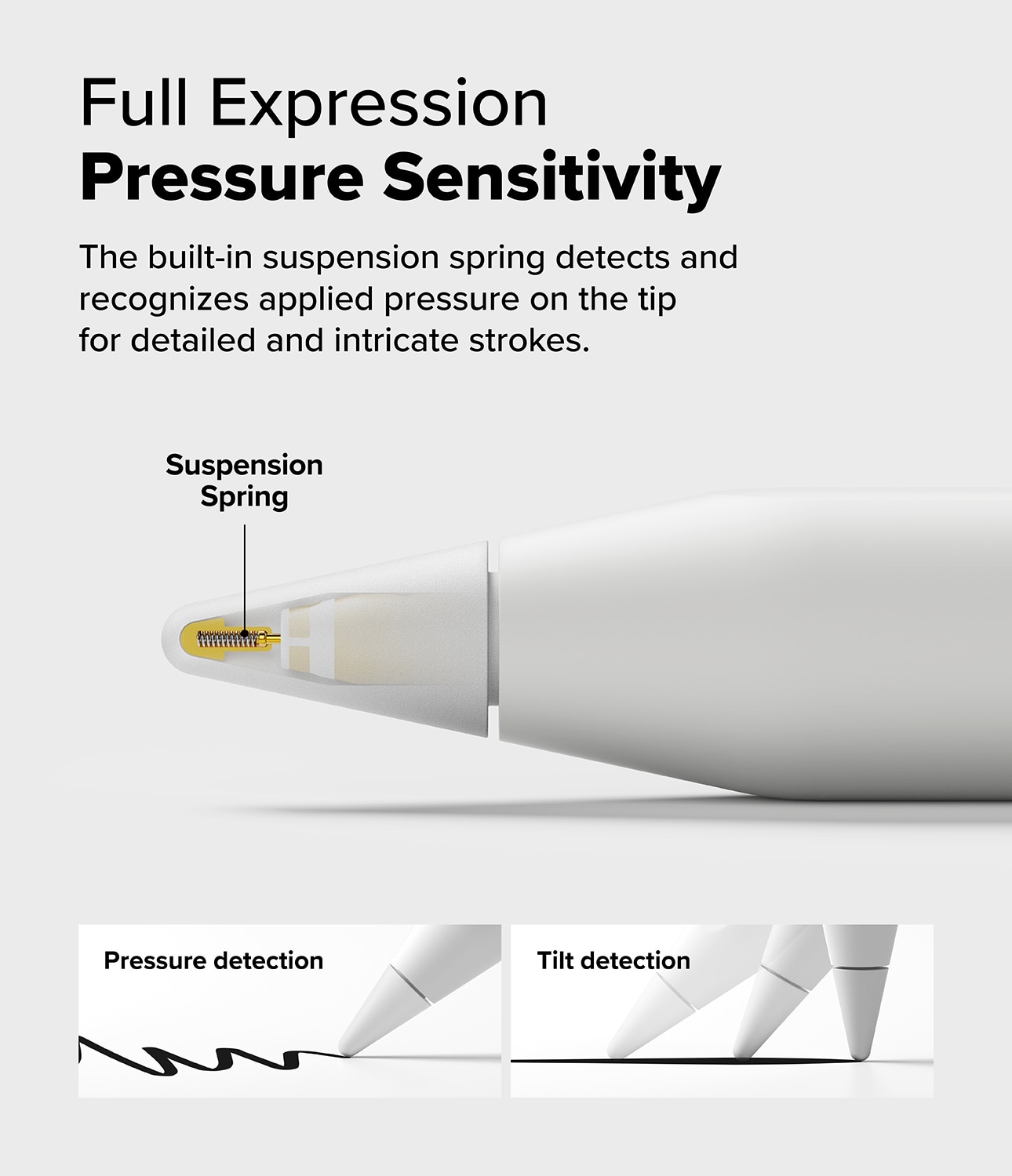 2B Tip Apple Pencil (3-pack) hvit