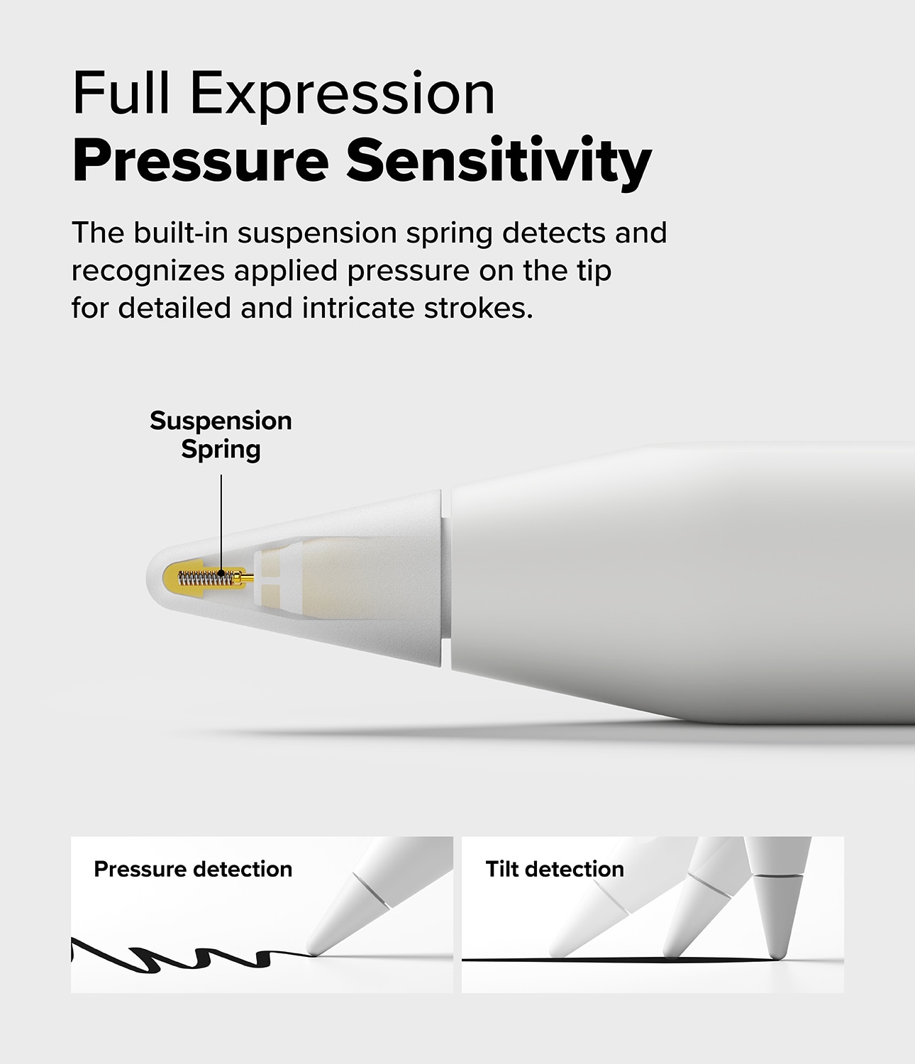 HB Tip Apple Pencil (3-pack) hvit