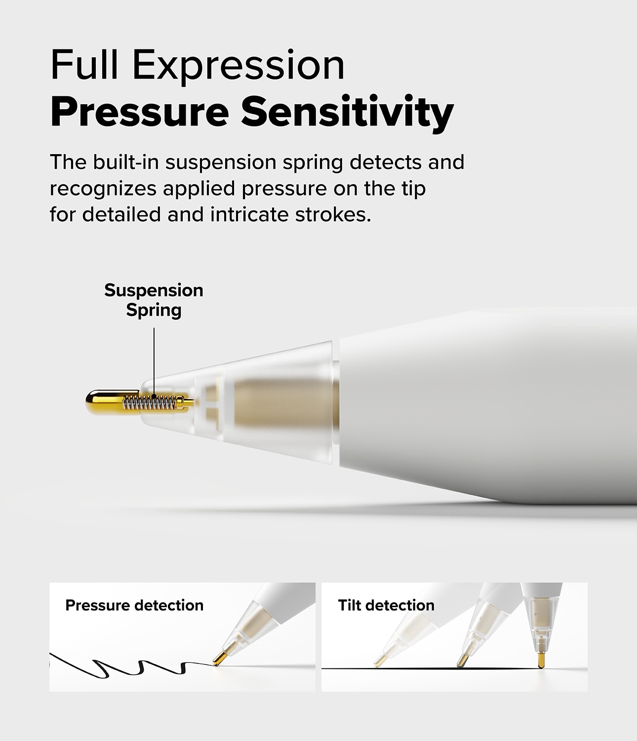 Metal Tip Apple Pencil (3-pack) hvit