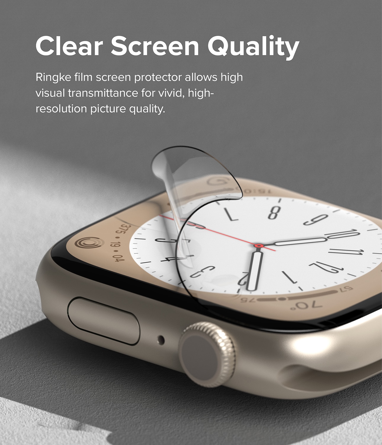 Dual Easy Screen Protector (3-pack) Apple Watch 45mm Series 7