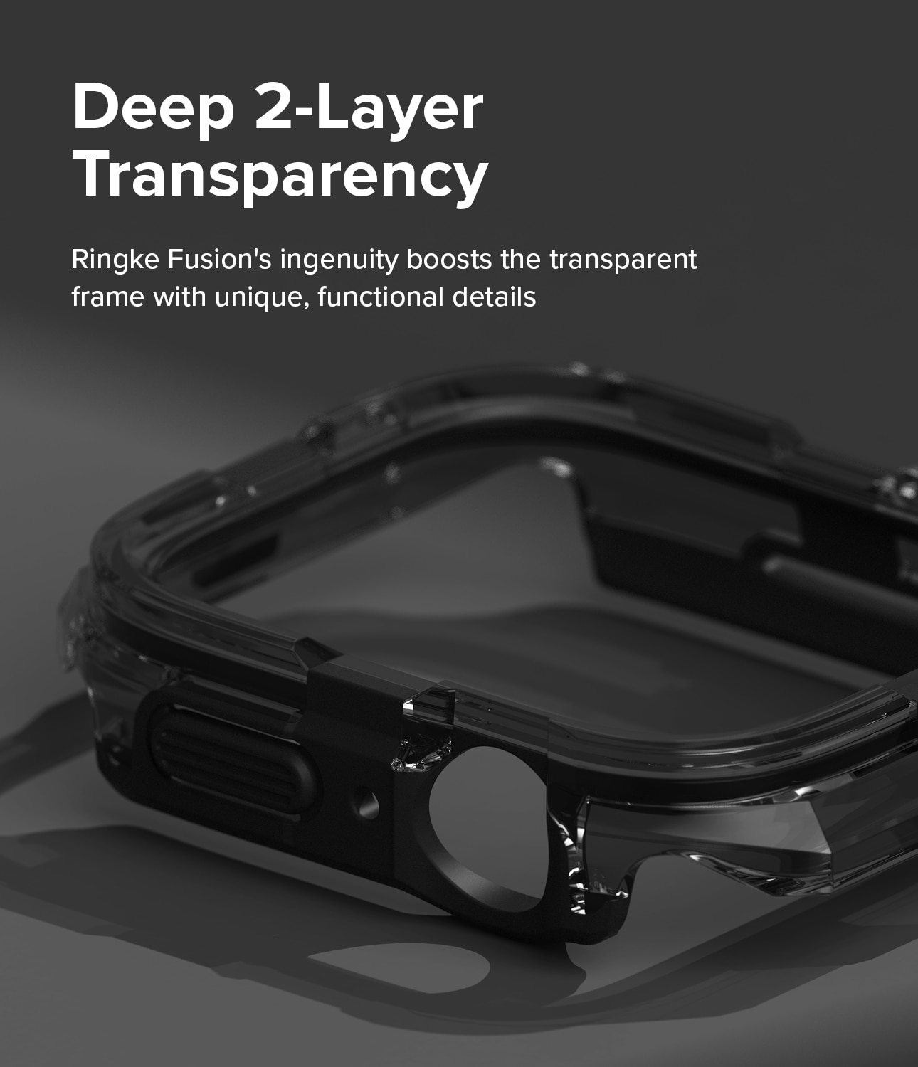 Fusion Bumper Apple Watch 45mm Series 9 Black