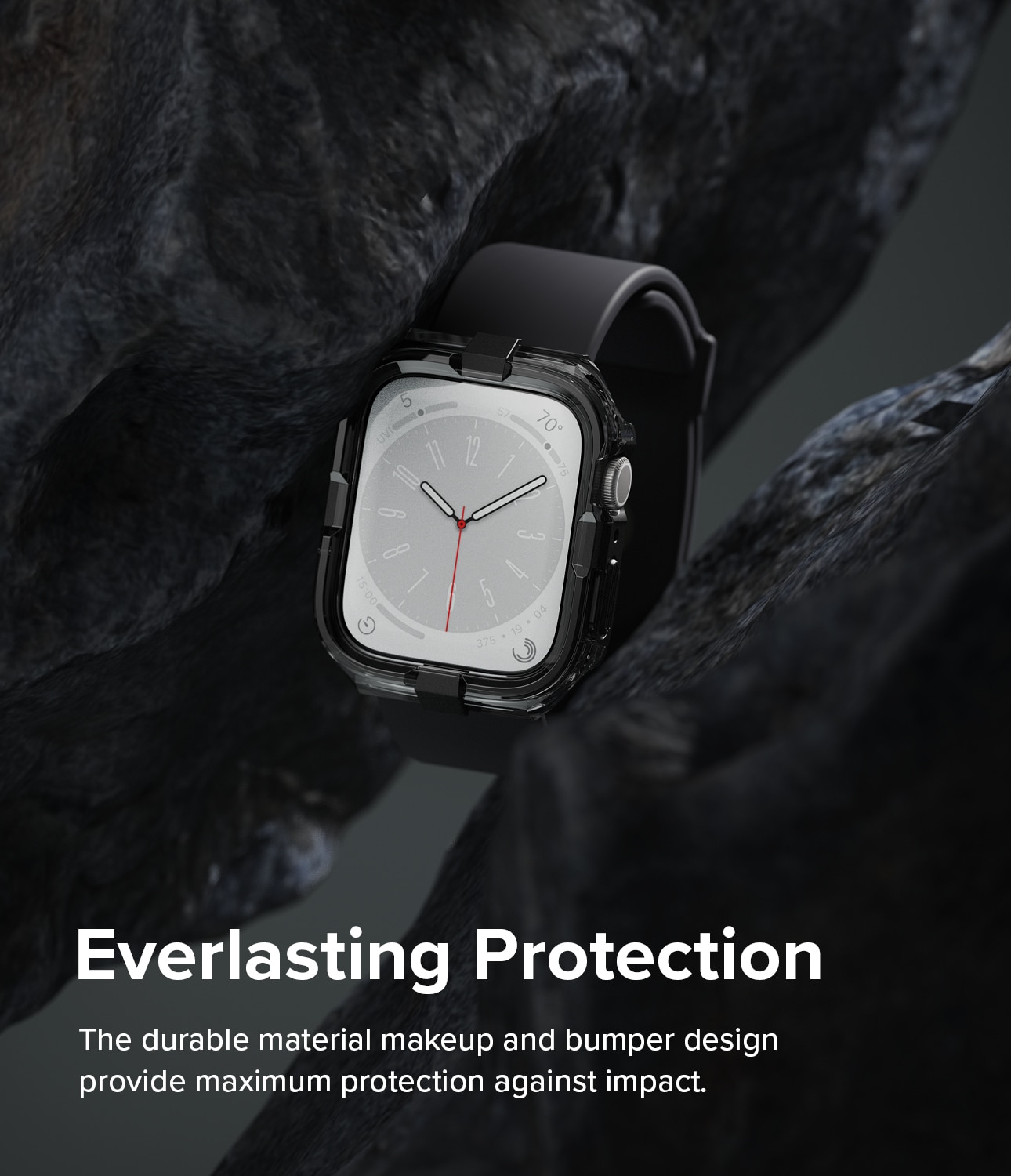 Fusion Bumper Apple Watch 44mm Black