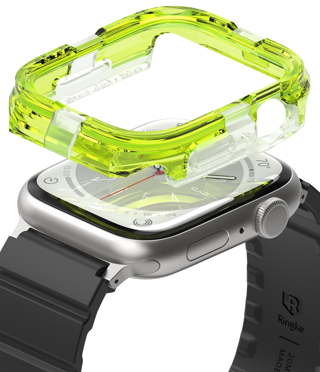 Fusion Bumper Apple Watch 45mm Series 8 Neon Green