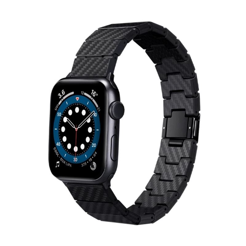 Apple Watch 42/44/45 mm Reim Modern Carbon Fiber Black
