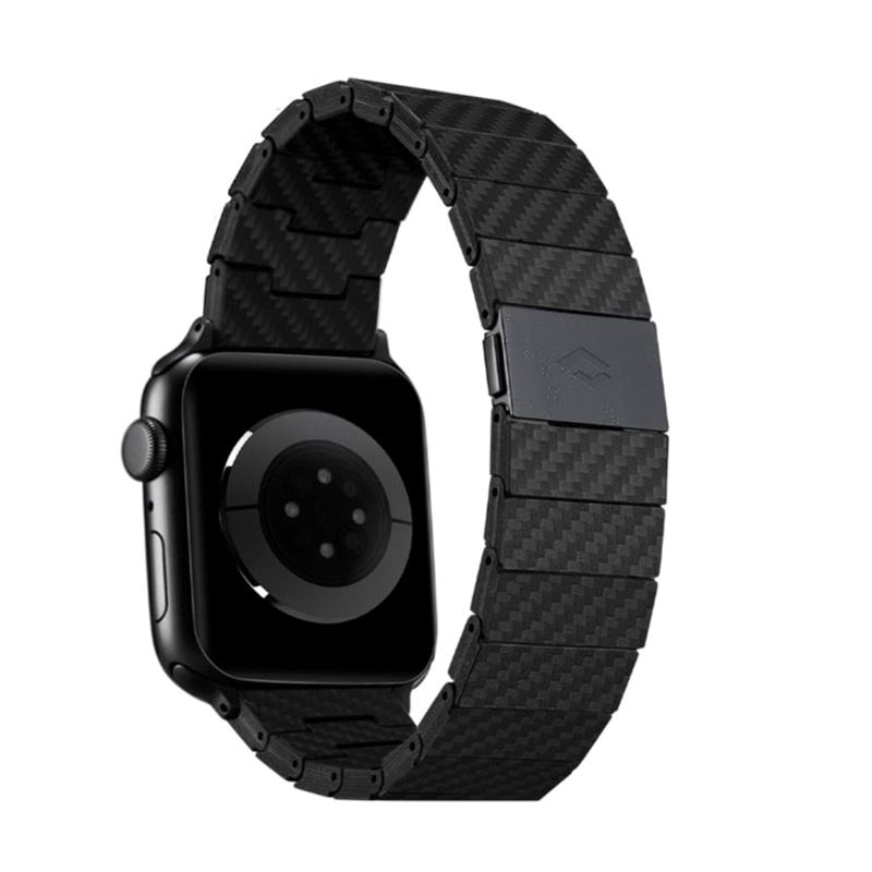 Apple Watch SE 44mm Reim Modern Carbon Fiber Black