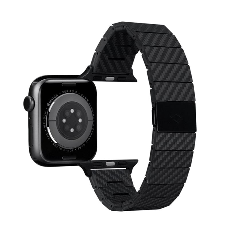 Apple Watch SE 44mm Reim Modern Carbon Fiber Black