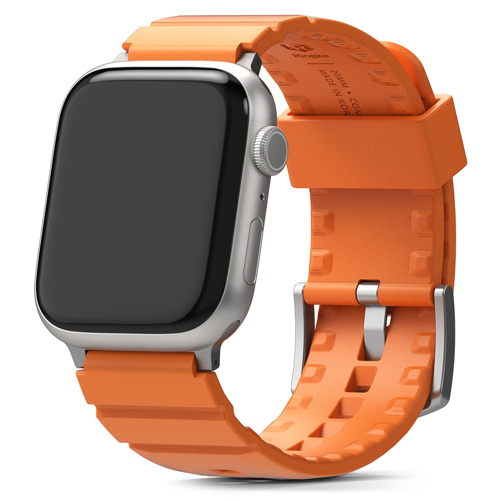 Rubber One Bold Band Apple Watch 44mm Orange