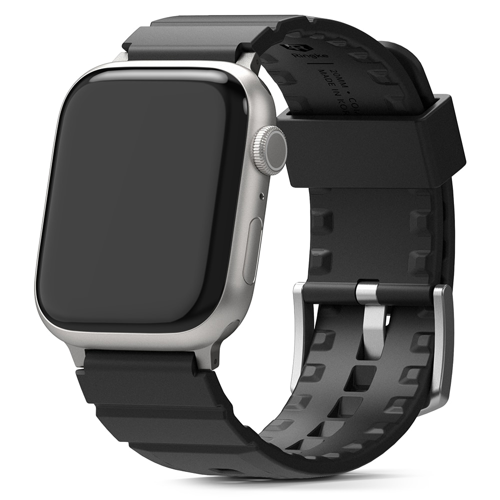 Rubber One Bold Band Apple Watch Ultra 49mm Black