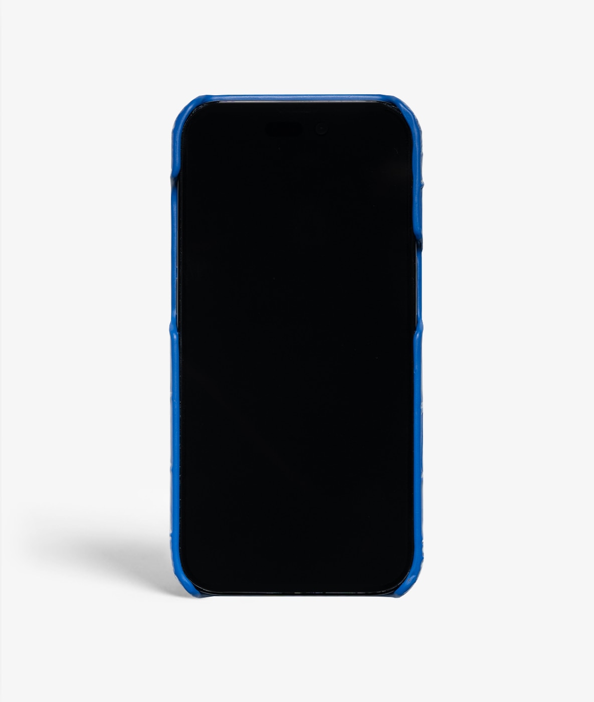 Deksel iPhone 14 Pro Max Croco Blå