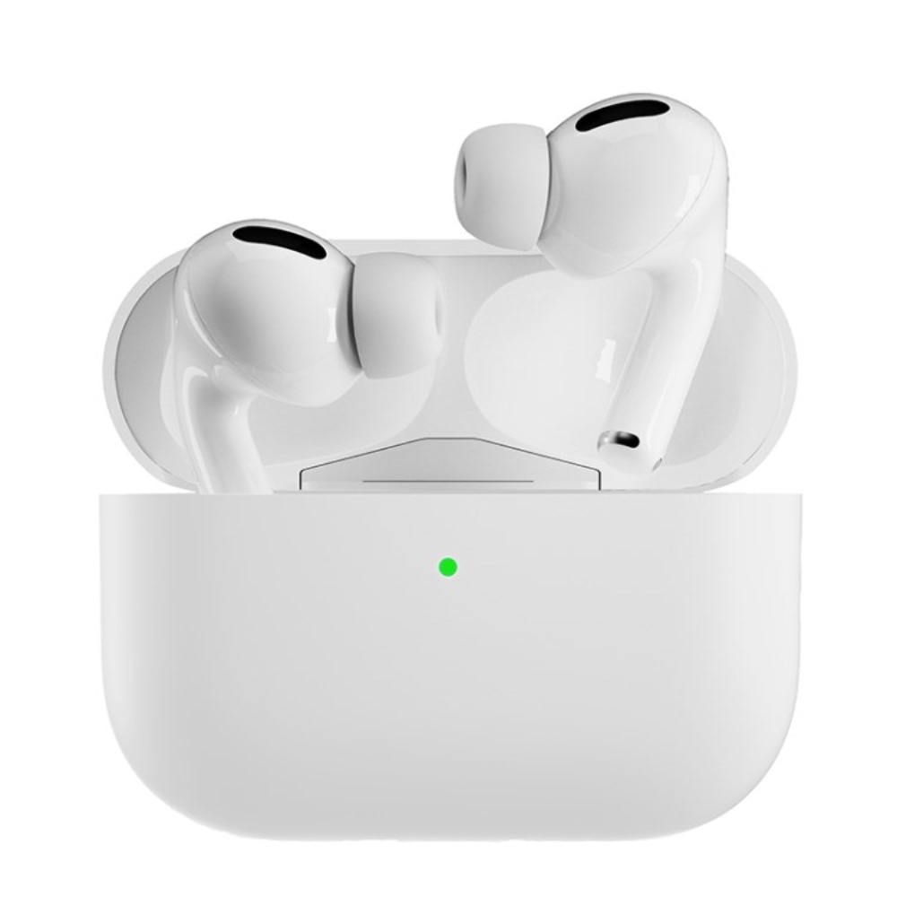 Silikondeksel Apple AirPods Pro 2 hvit