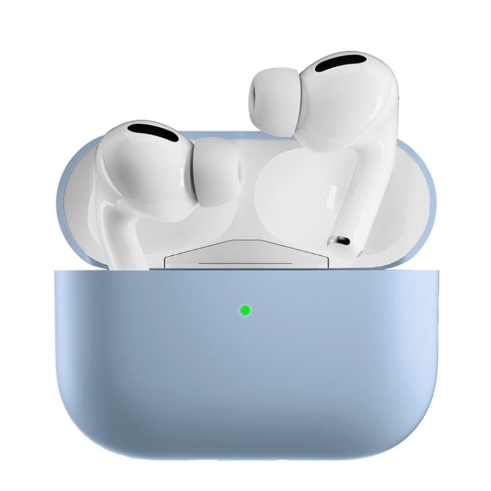 Silikondeksel Apple AirPods Pro 2 lyseblå