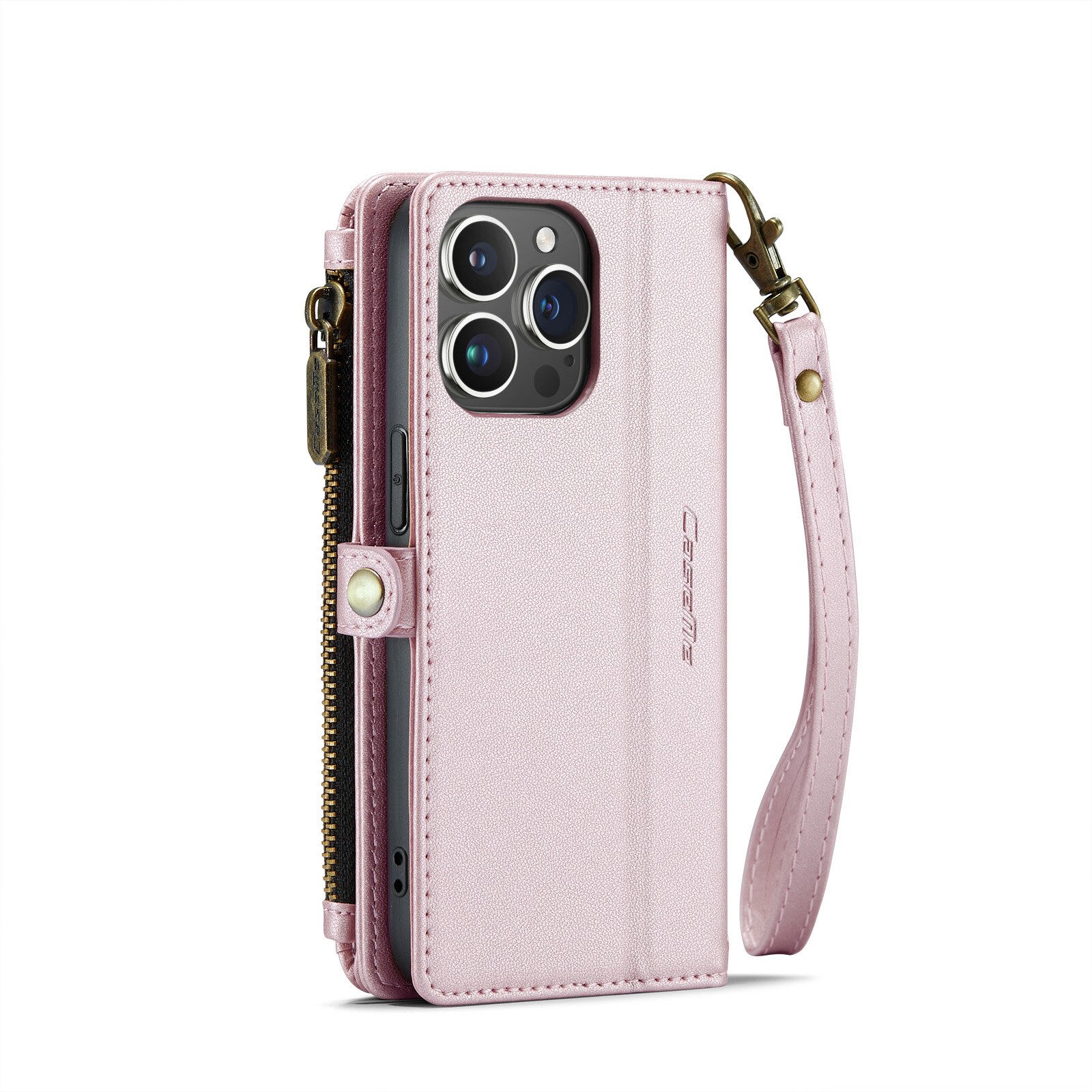 Lommebokveske iPhone 13 Pro rosa