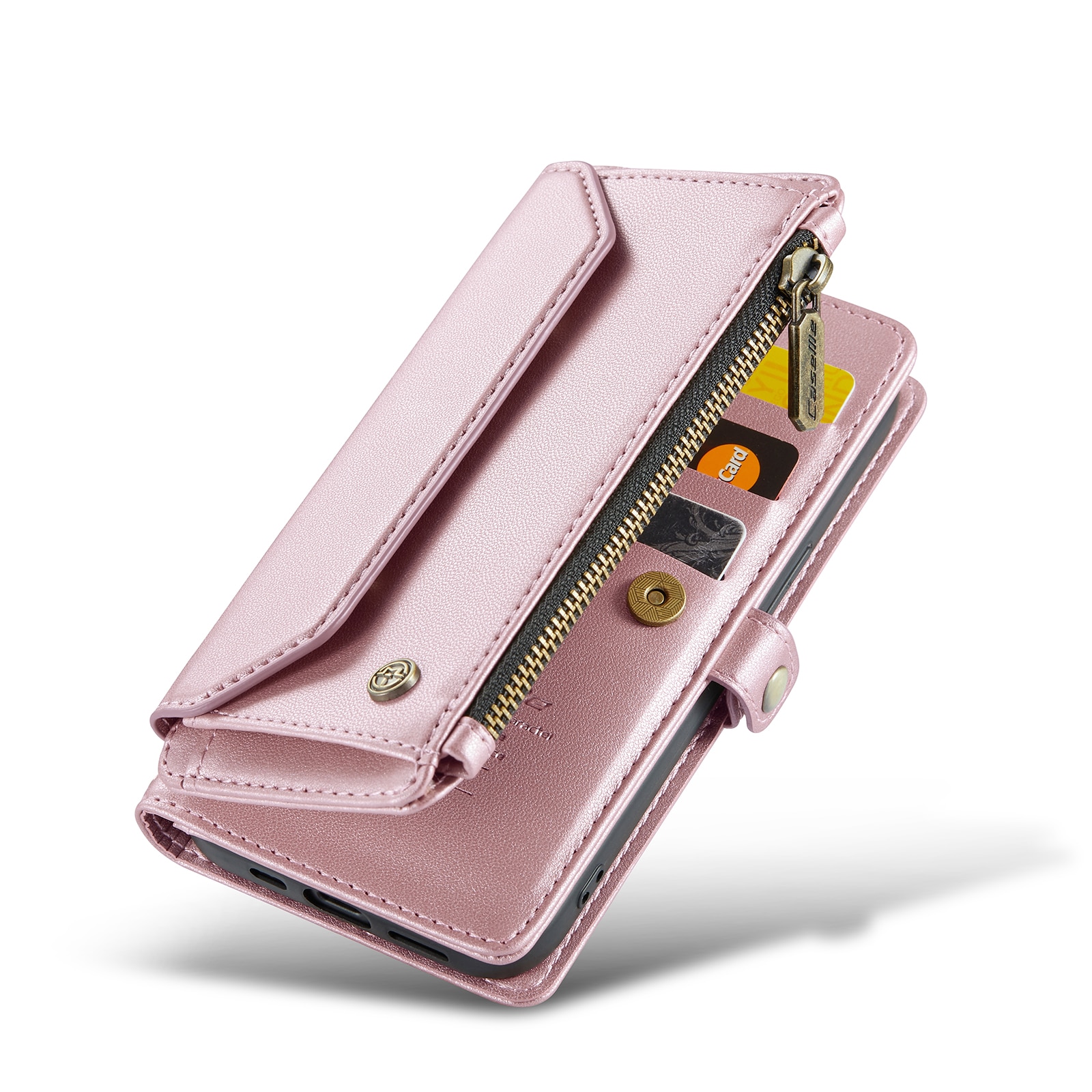 Lommebokveske iPhone 13 Pro rosa