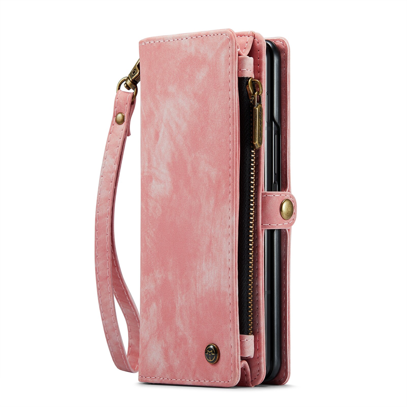 Multi-slot Lommeboksetui Samsung Galaxy Z Fold 4 Rosa
