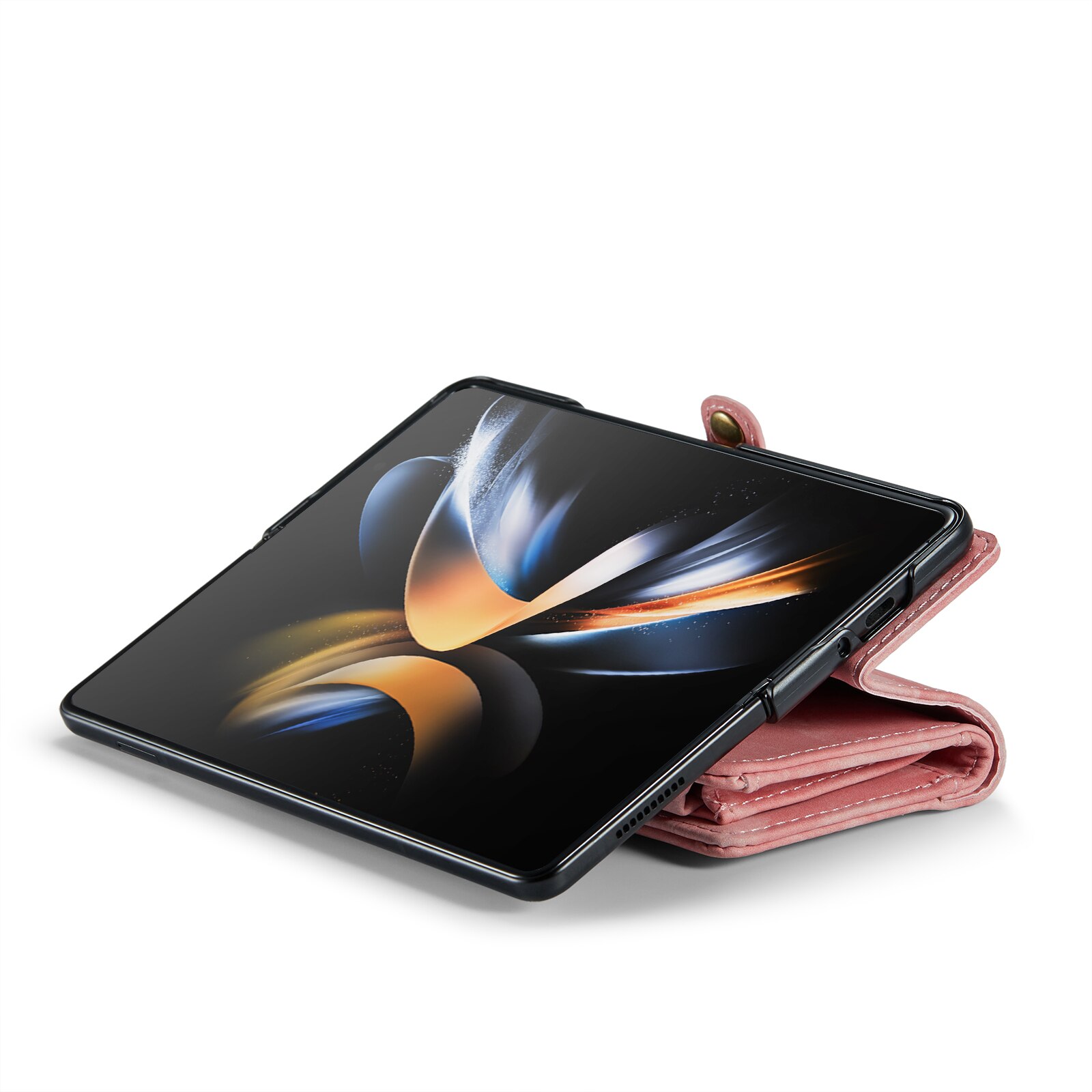 Multi-slot Lommeboksetui Samsung Galaxy Z Fold 4 Rosa