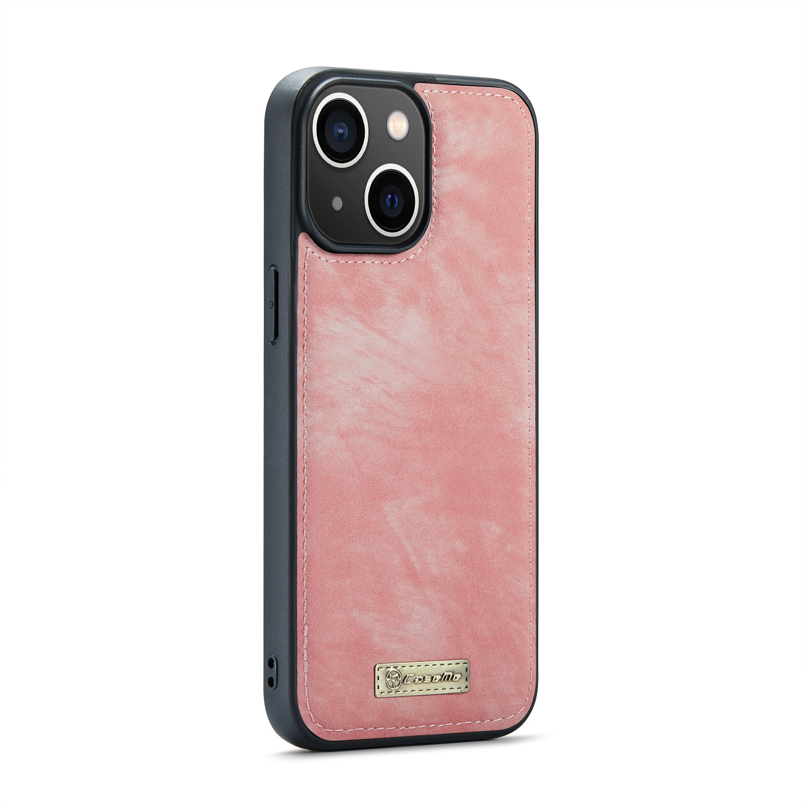 Multi-slot Lommeboksetui iPhone 14 Plus rosa