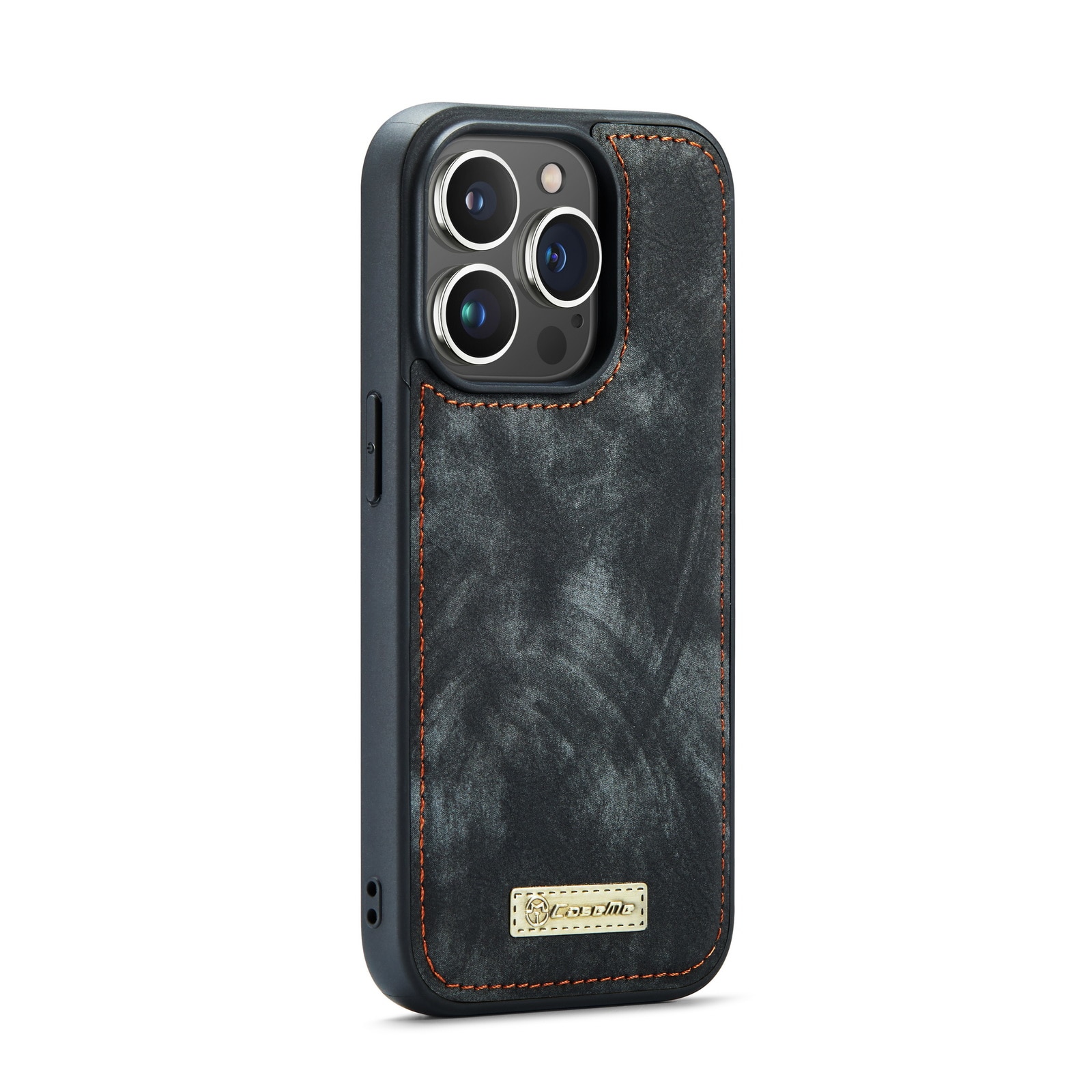 Multi-slot Lommeboksetui iPhone 14 Pro Max grå