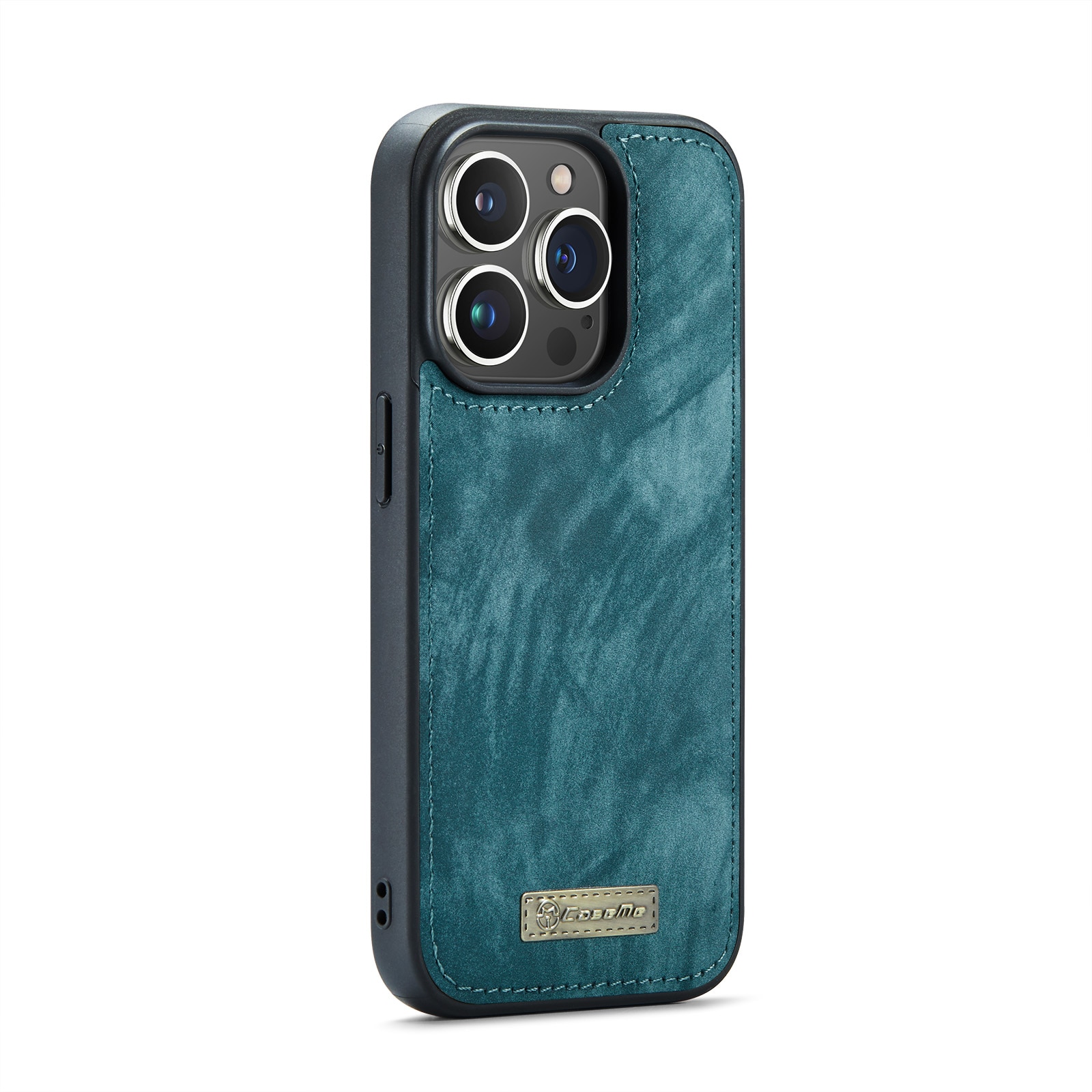 Multi-slot Lommeboksetui iPhone 14 Pro Blå