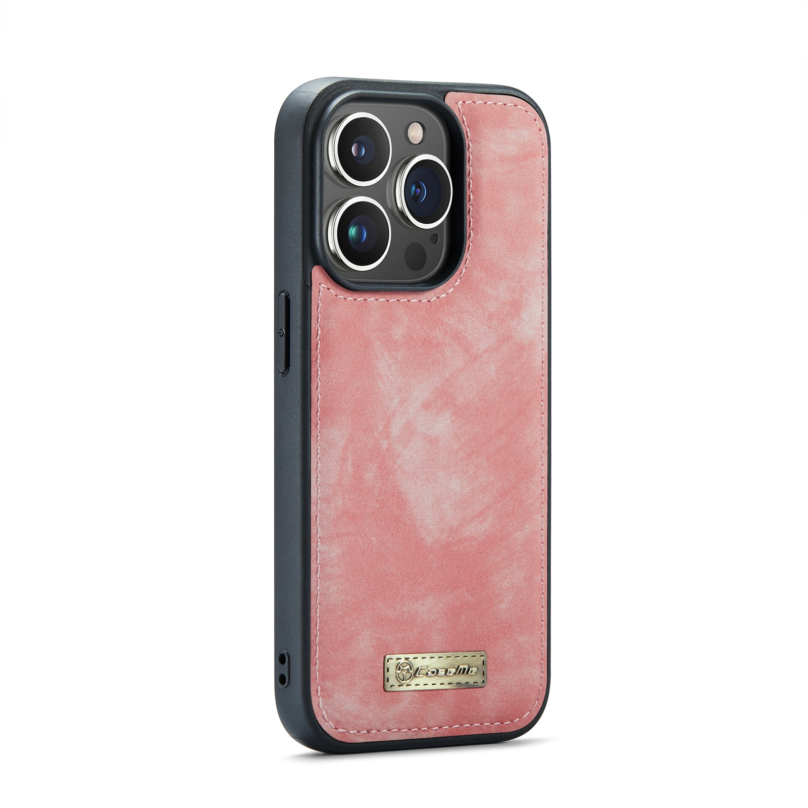 Multi-slot Lommeboksetui iPhone 14 Pro rosa