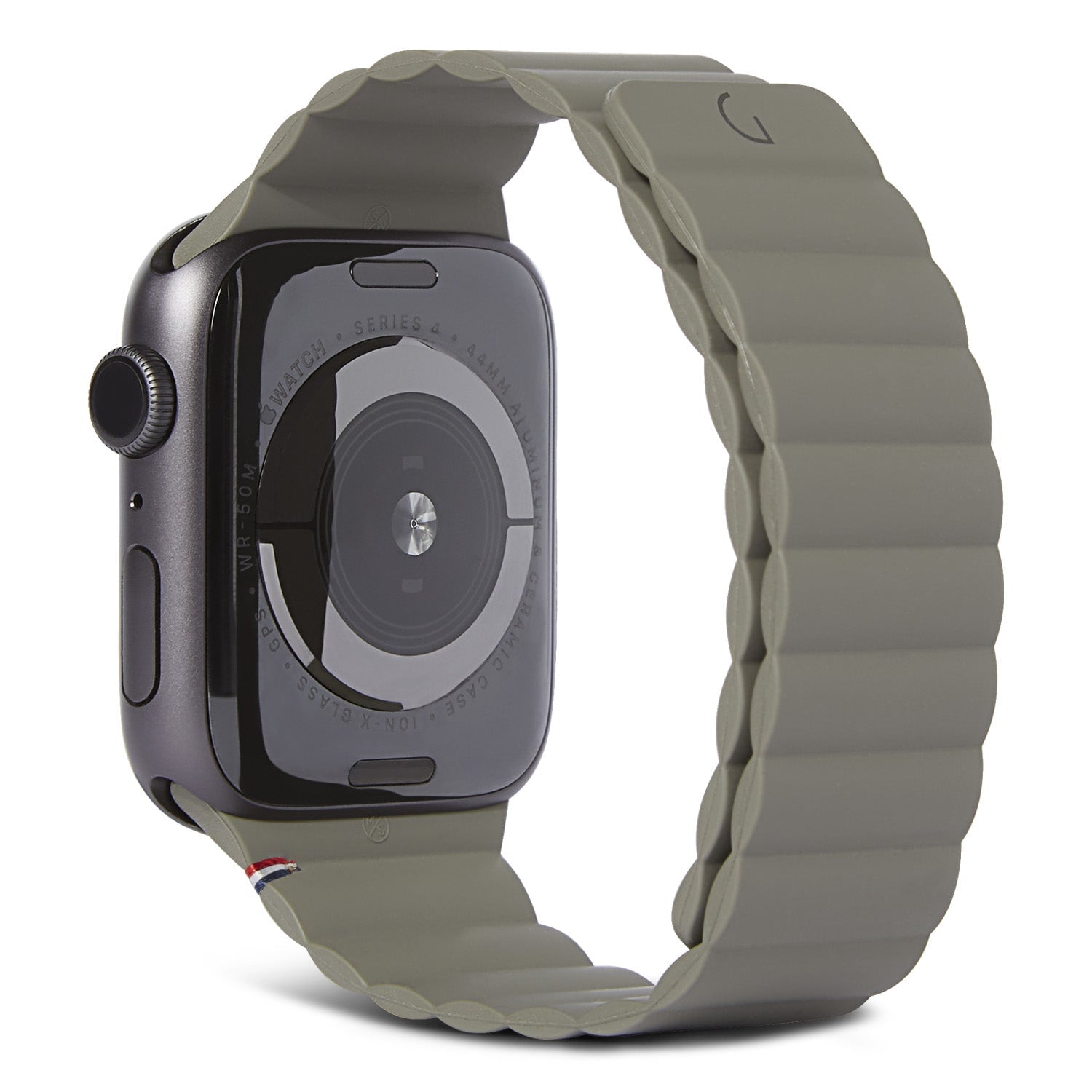 Silicone Magnetic Traction Strap Lite Apple Watch SE 40mm Olive