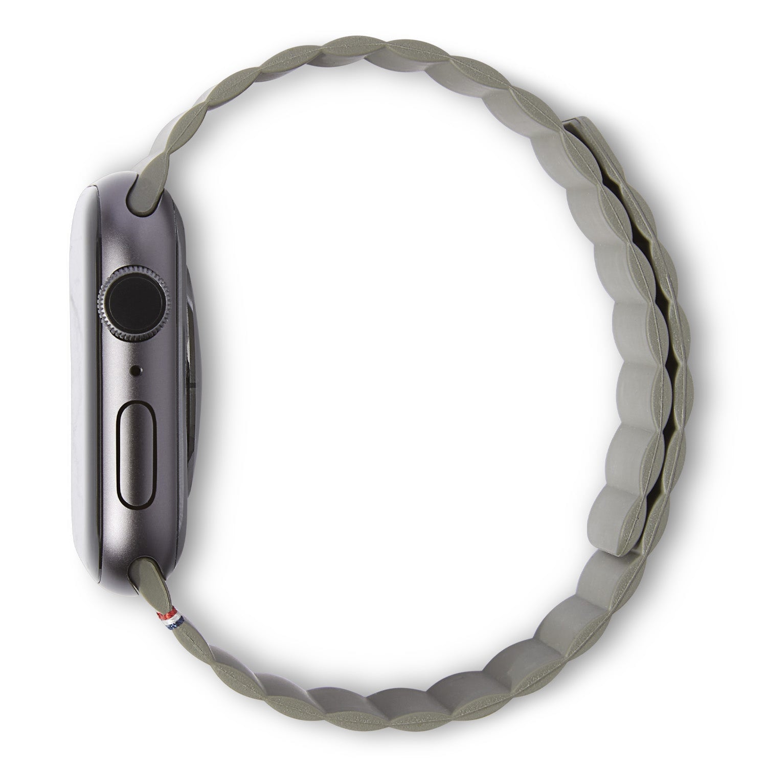 Silicone Magnetic Traction Strap Lite Apple Watch 38mm Olive