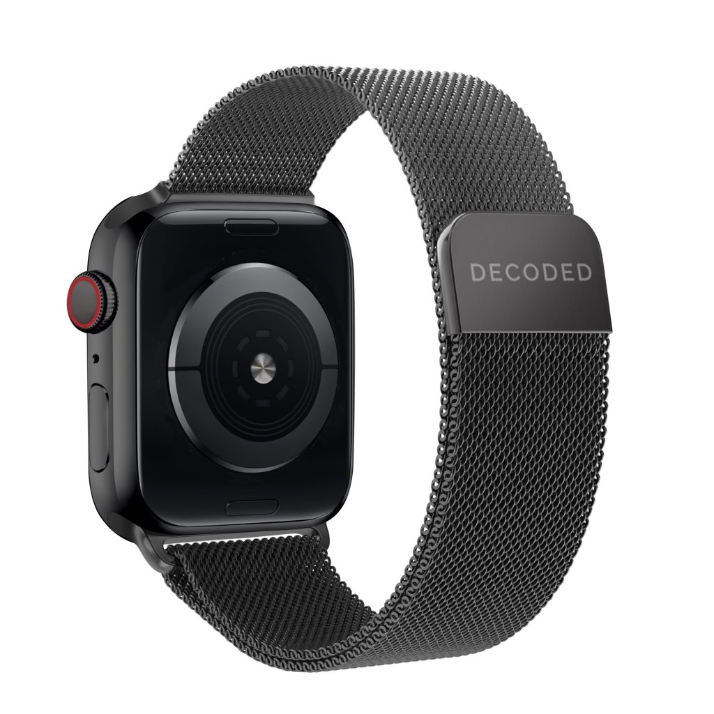 Milan Traction Strap Apple Watch SE 40mm Black