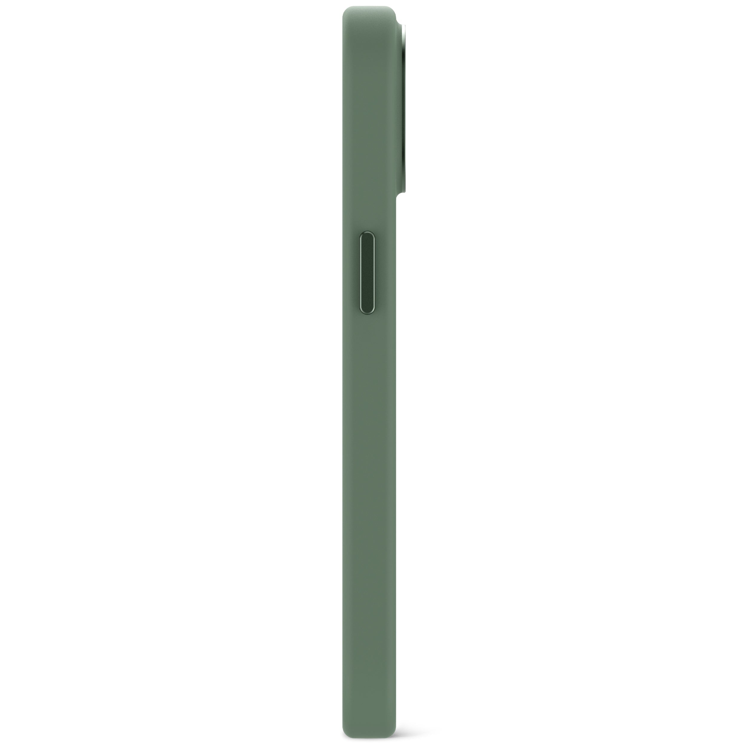 AntiMicrobial Silicone Back Cover iPhone 15 Plus Sage Leaf