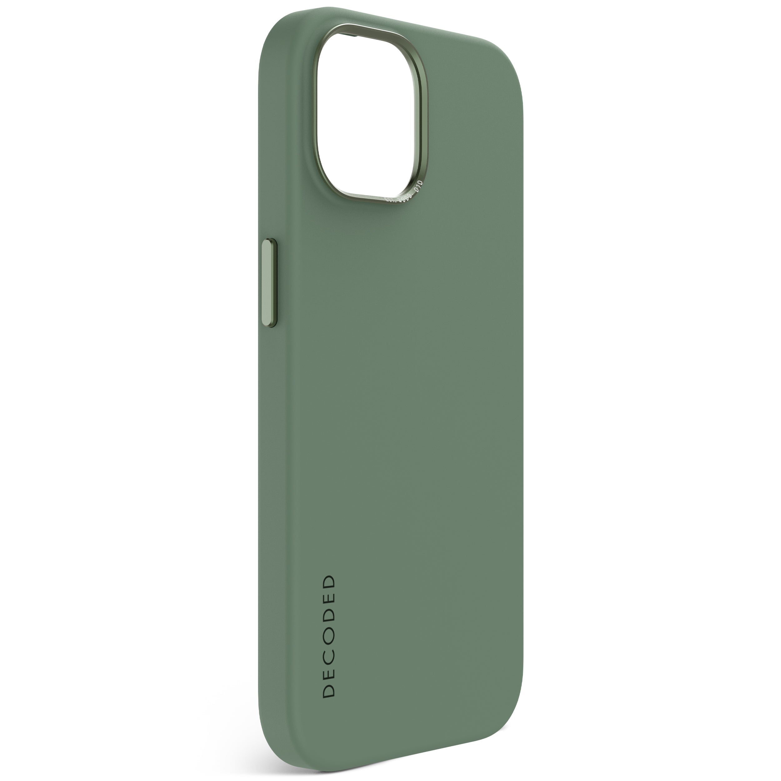 AntiMicrobial Silicone Back Cover iPhone 15 Plus Sage Leaf