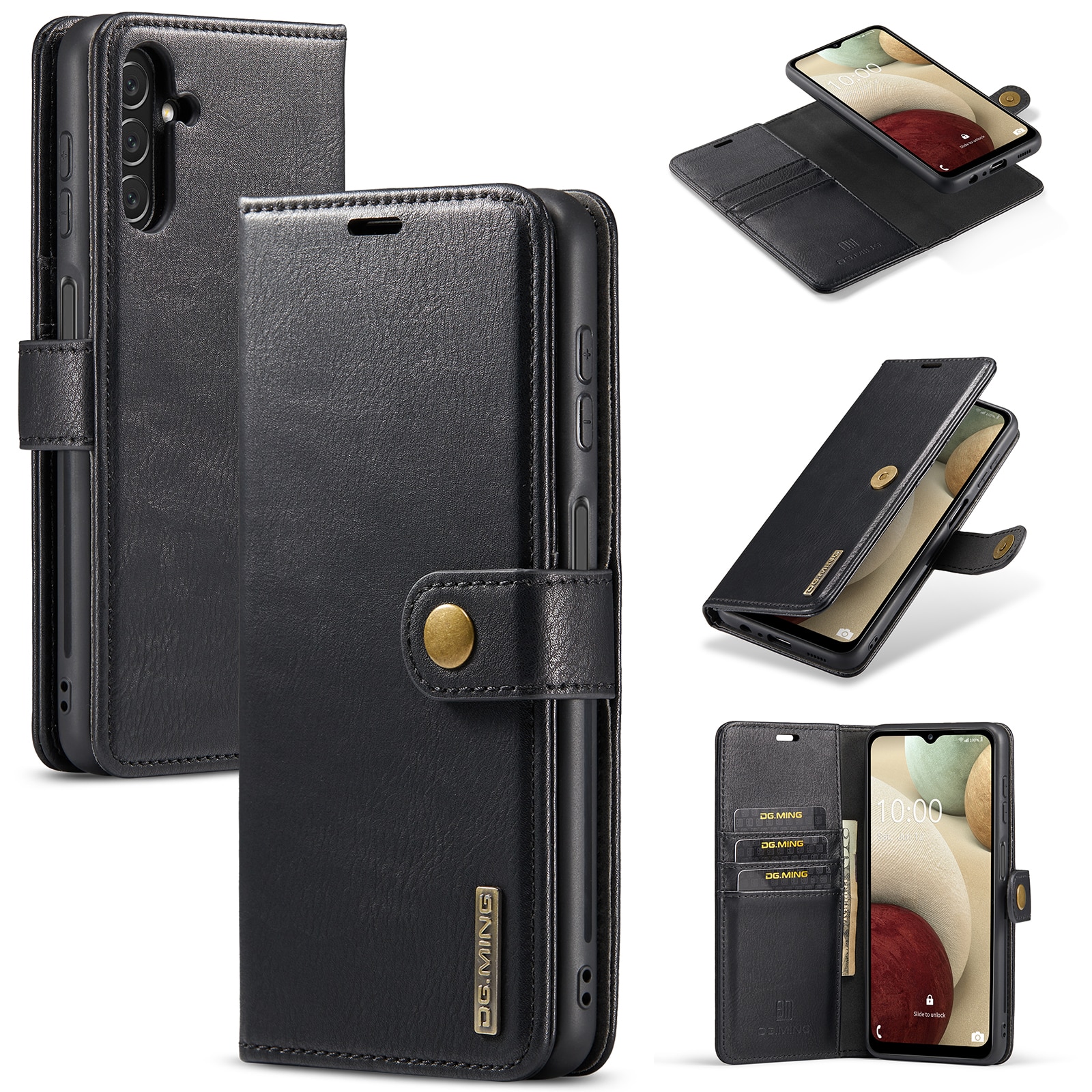 Magnet Wallet Samsung Galaxy A15 Black