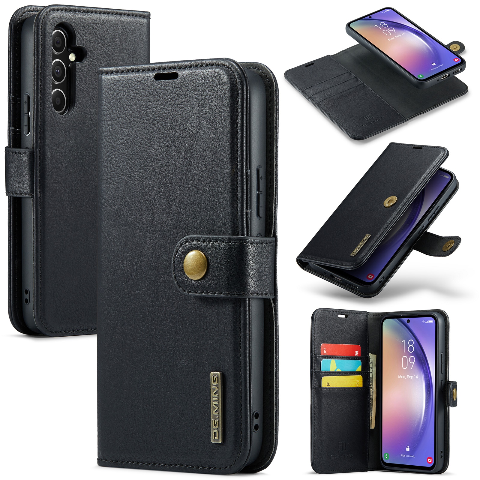 Magnet Wallet Samsung Galaxy A54 Black