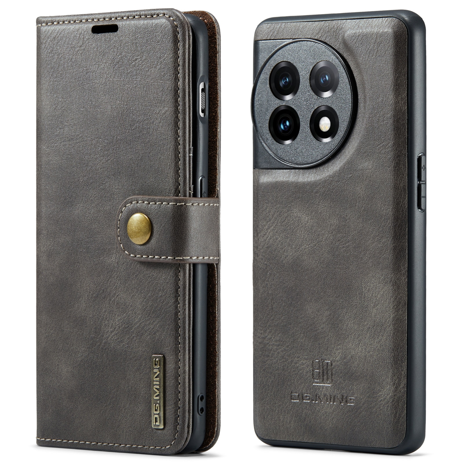 Magnet Wallet  OnePlus 11 Brown