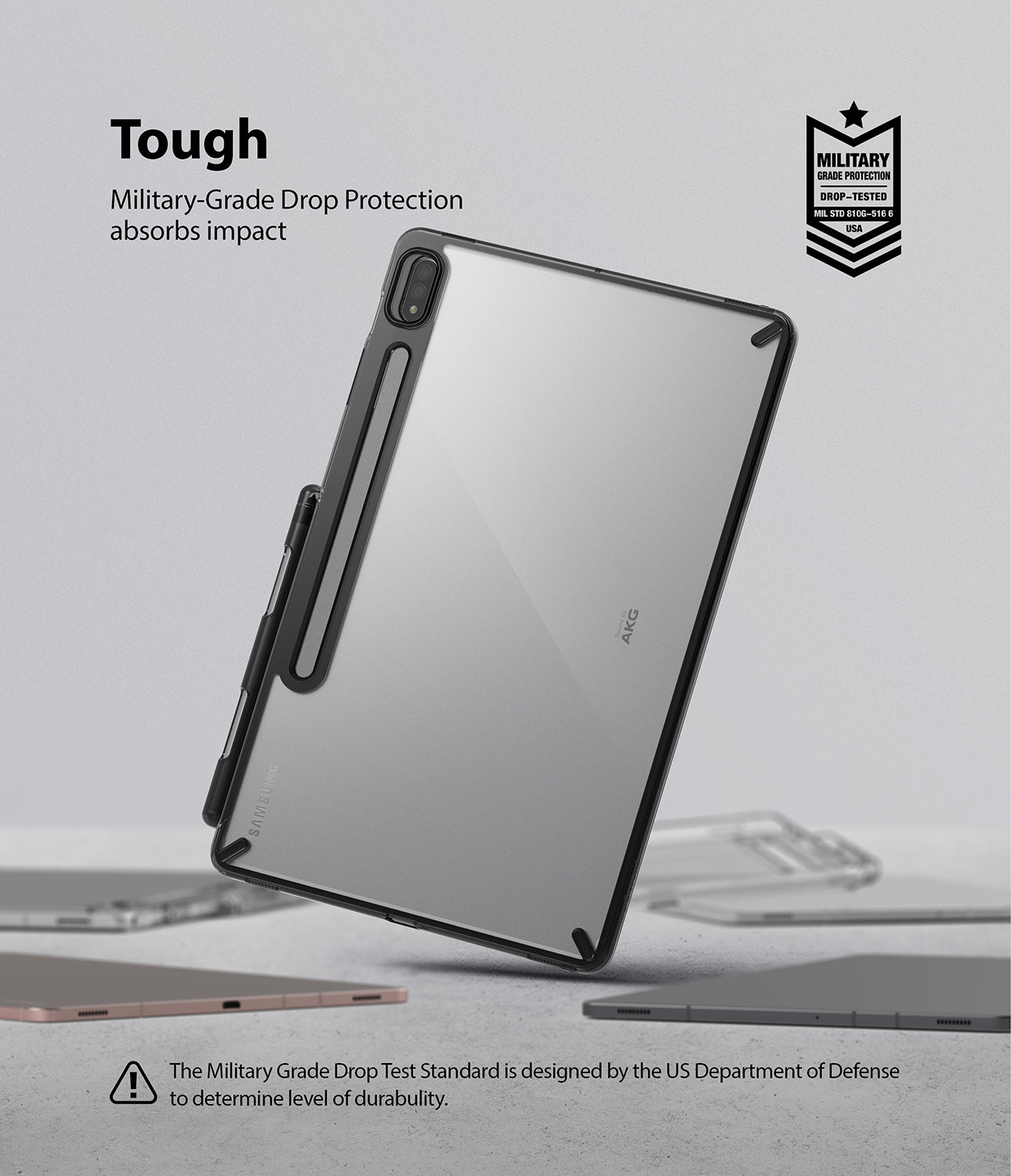 Fusion Case Samsung Galaxy Tab S8 Clear