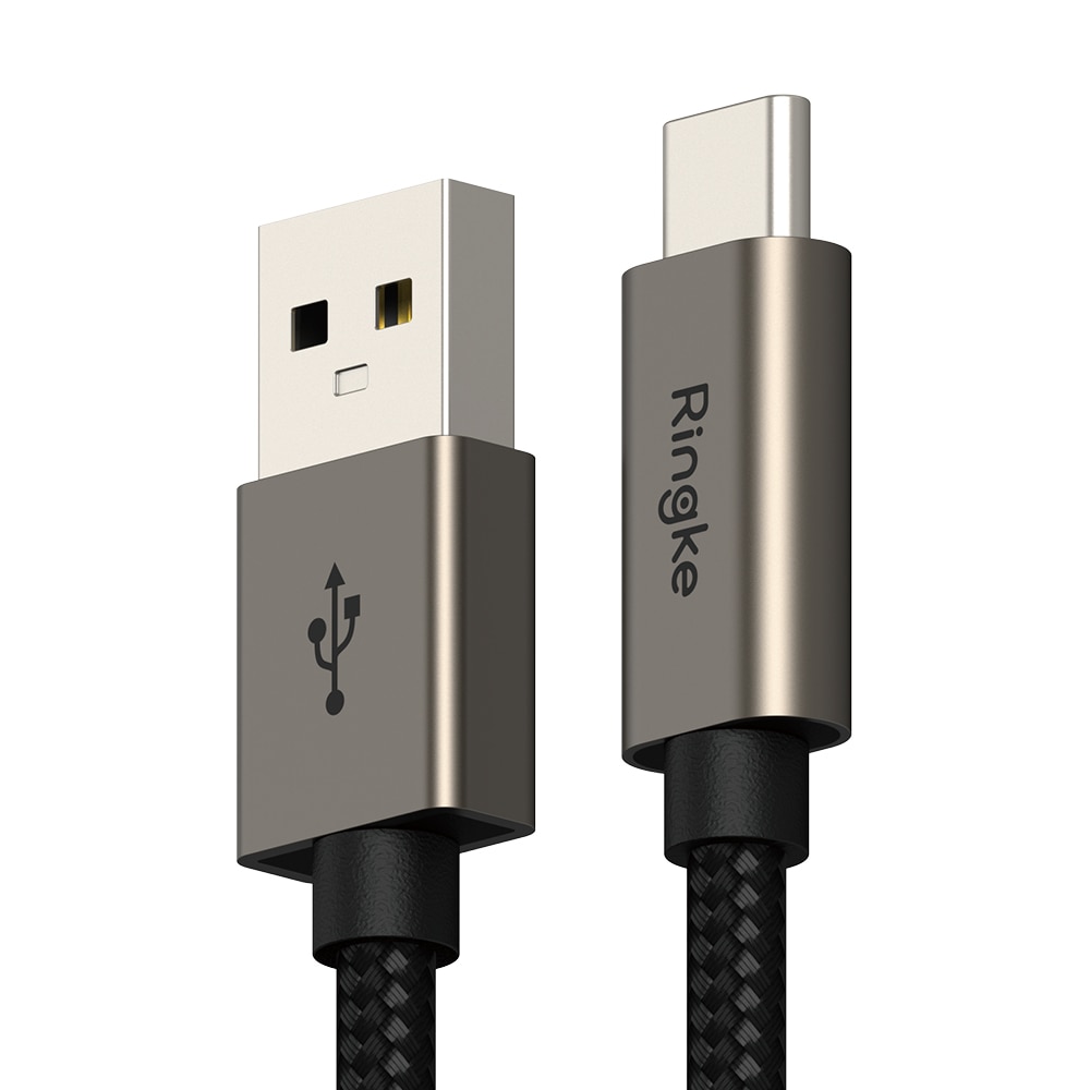 Fast Charging Basic Kabel USB-A -> USB-C 1m svart