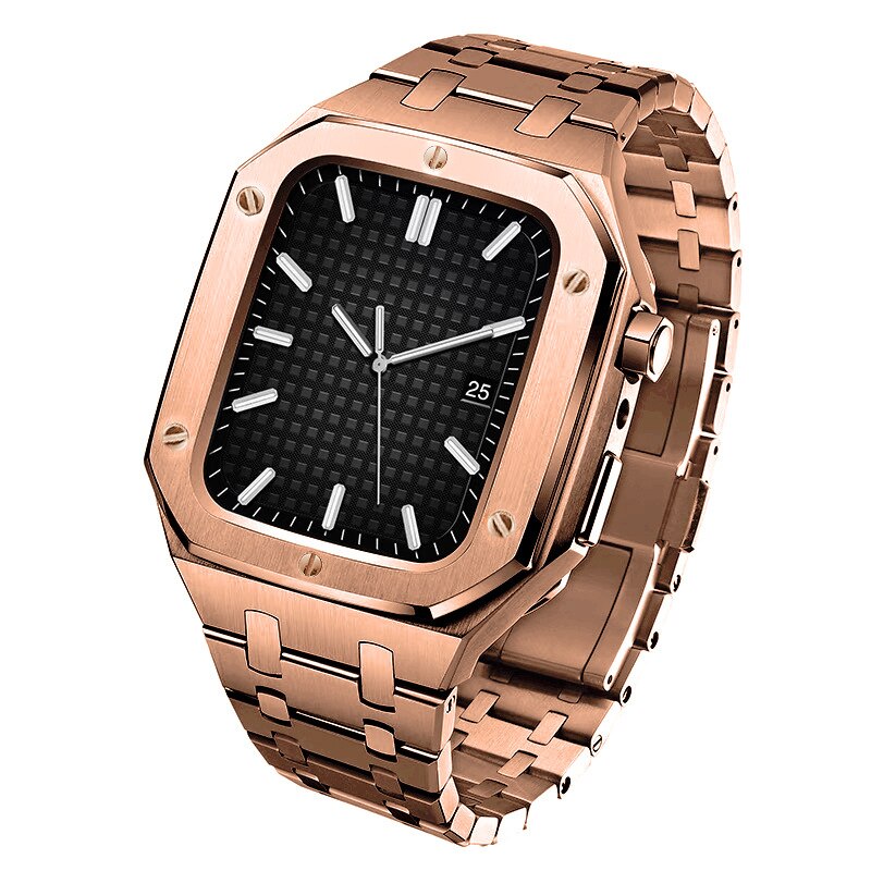 Apple Watch 45mm Series 7 Full Metal Reim rosegull