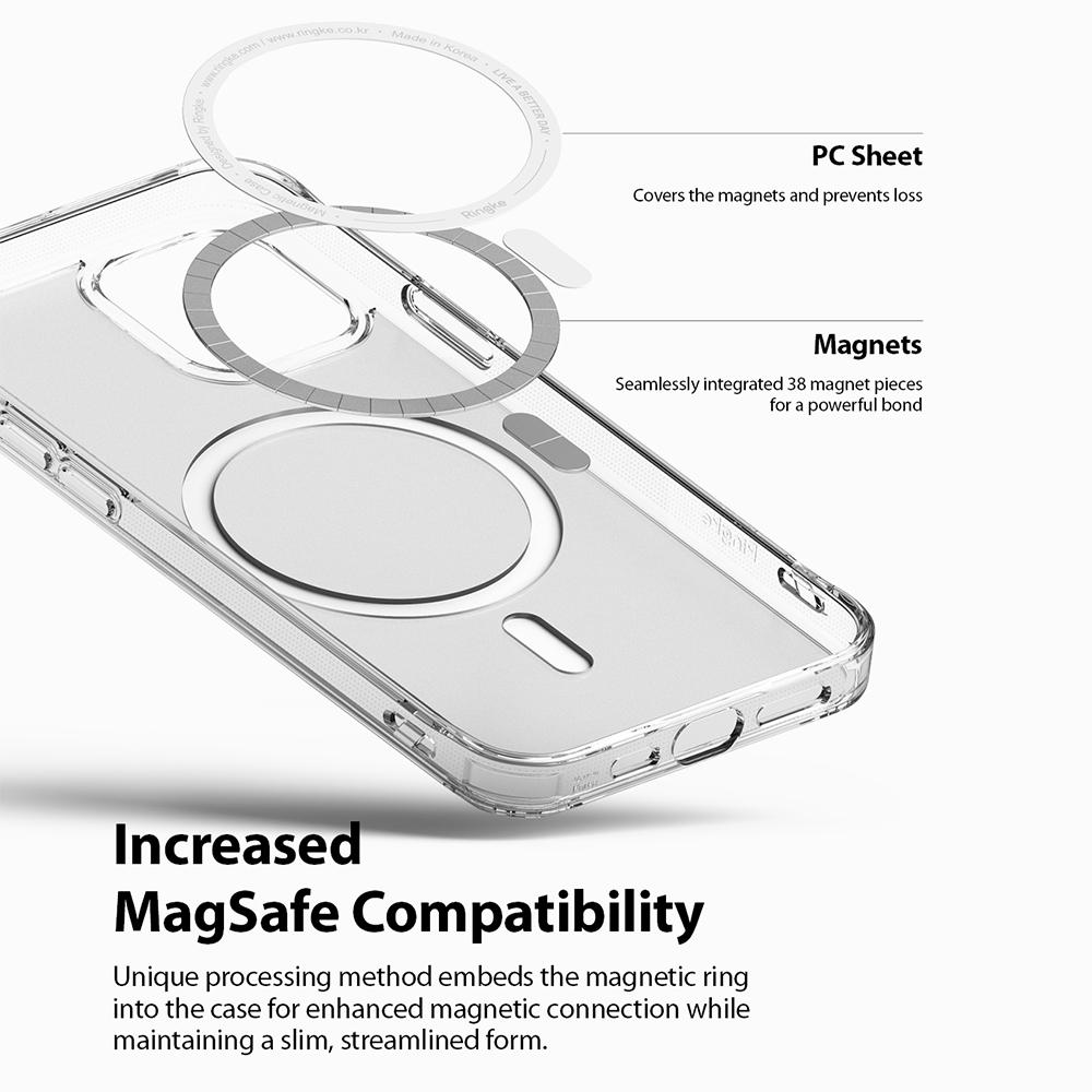 Fusion Magnetic Case iPhone 12 Pro Max Matte Clear