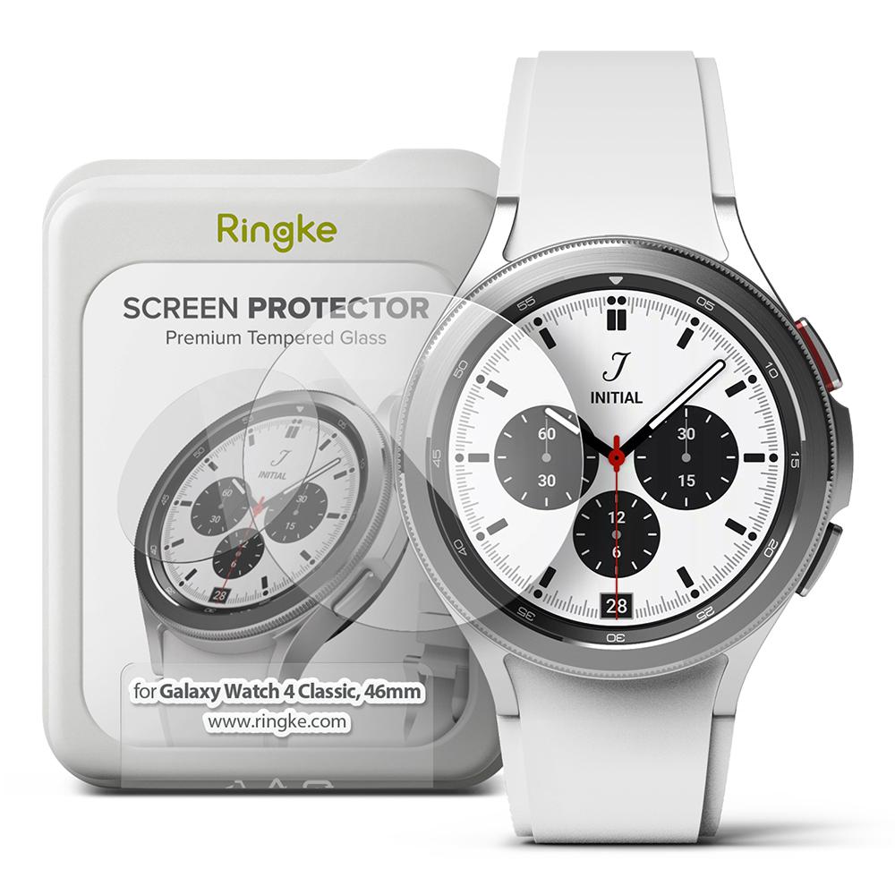 Screen Tempered Glass Samsung Galaxy Watch 4 Classic 46mm (4-pack)