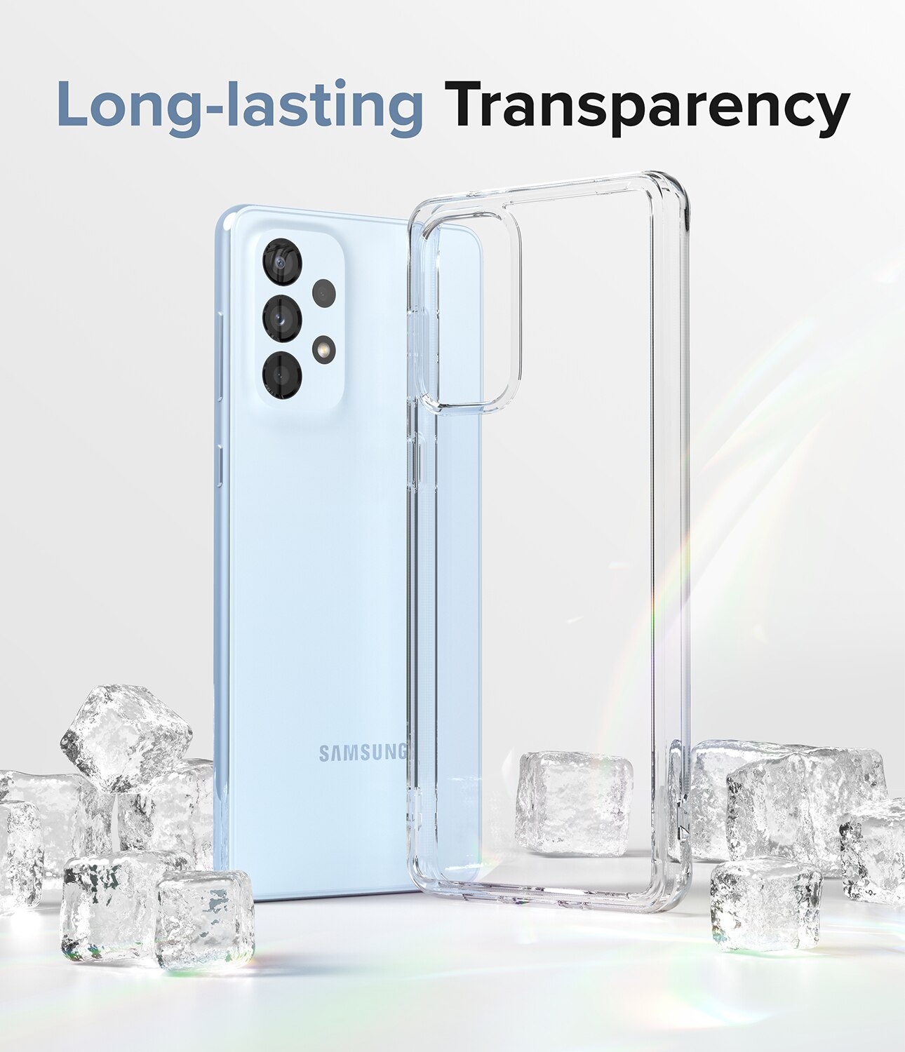 Fusion Case Samsung Galaxy A53 Gjennomsiktig