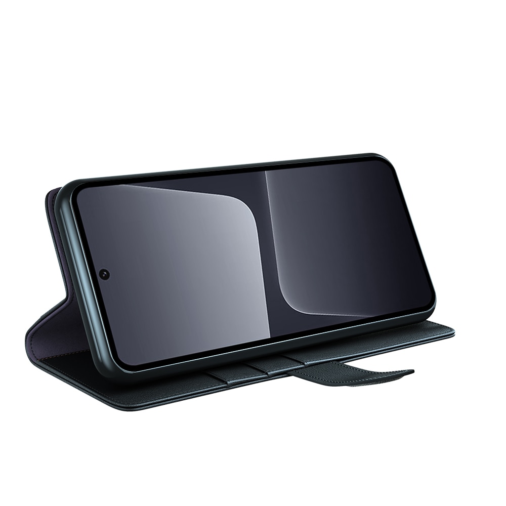 Ekte Lærveske Xiaomi 13 Svart