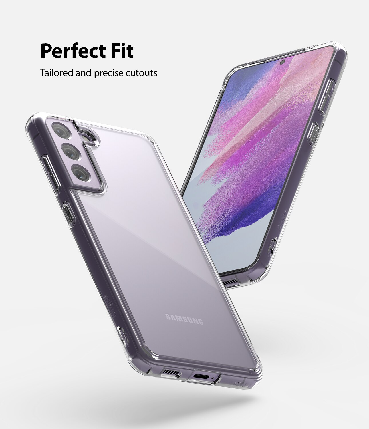 Fusion Case Samsung Galaxy S21 FE Gjennomsiktig