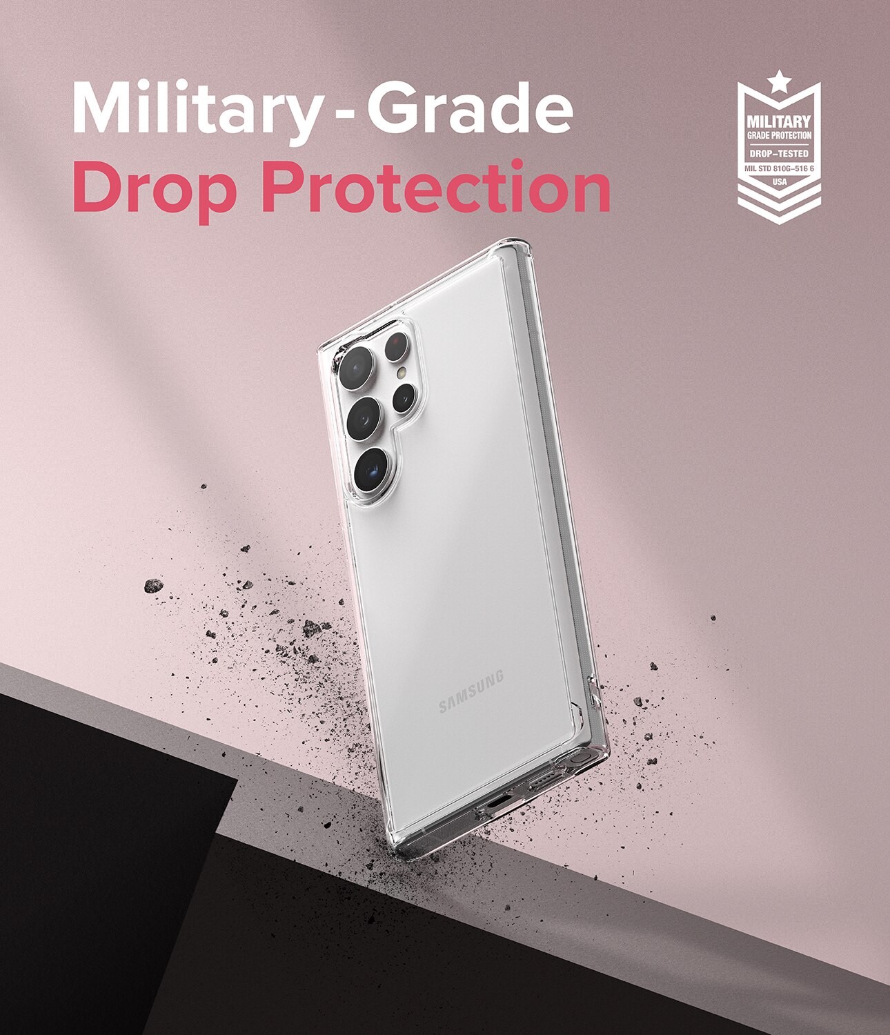 Fusion Case Samsung Galaxy S22 Ultra Gjennomsiktig