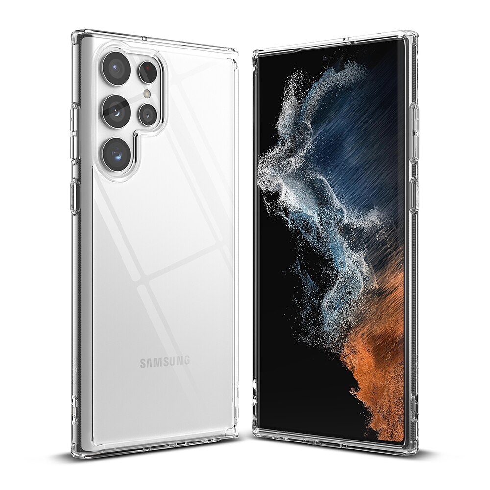 Fusion Case Samsung Galaxy S22 Ultra Gjennomsiktig