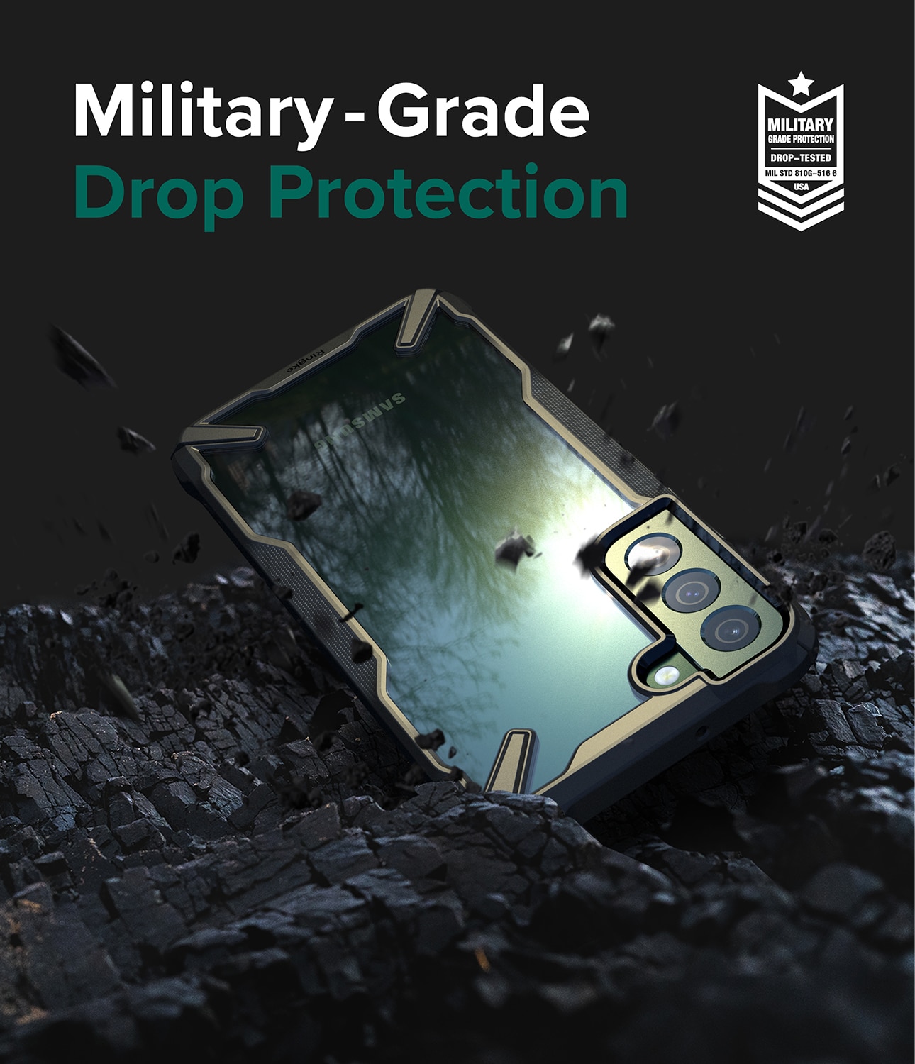 Fusion X Case Samsung Galaxy S22 Plus Svart