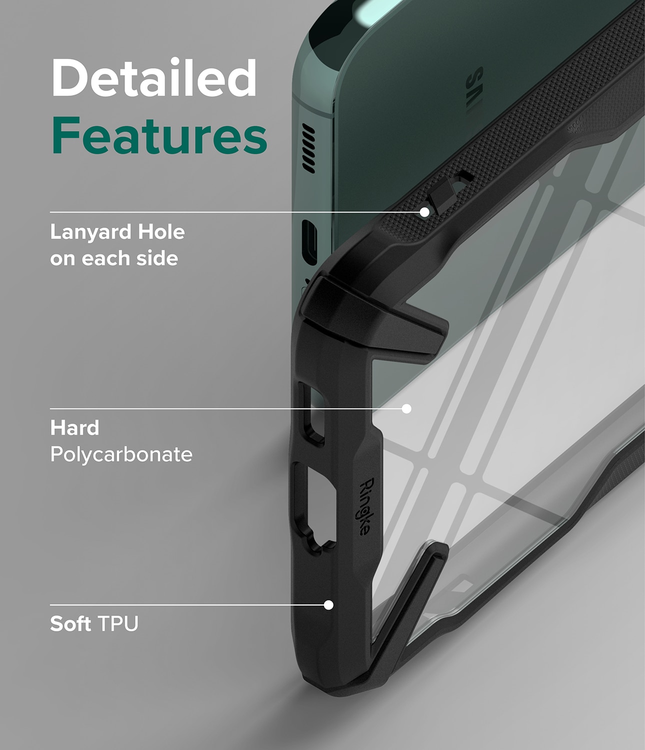 Fusion X Case Samsung Galaxy S22 Plus Svart